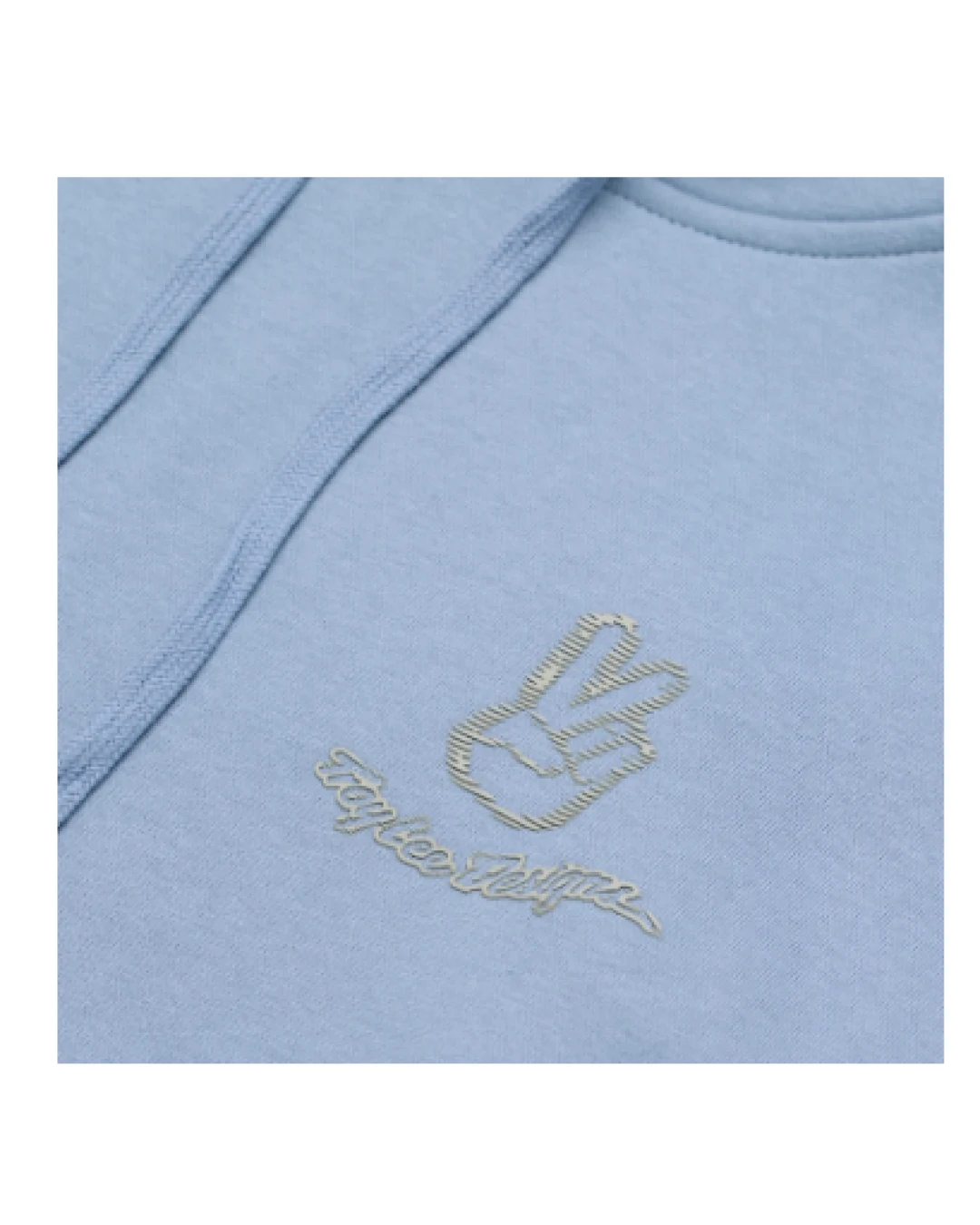 Дамски суитшърт TROY LEE DESIGNS Peace Out - Smoke Blue