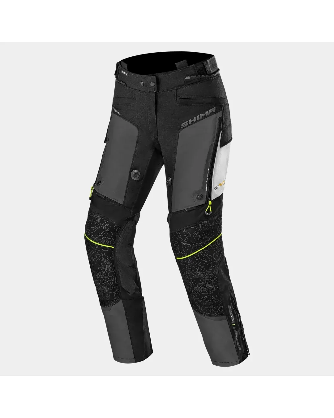 Дамски текстилен мото панталон SHIMA TRACKER GREY