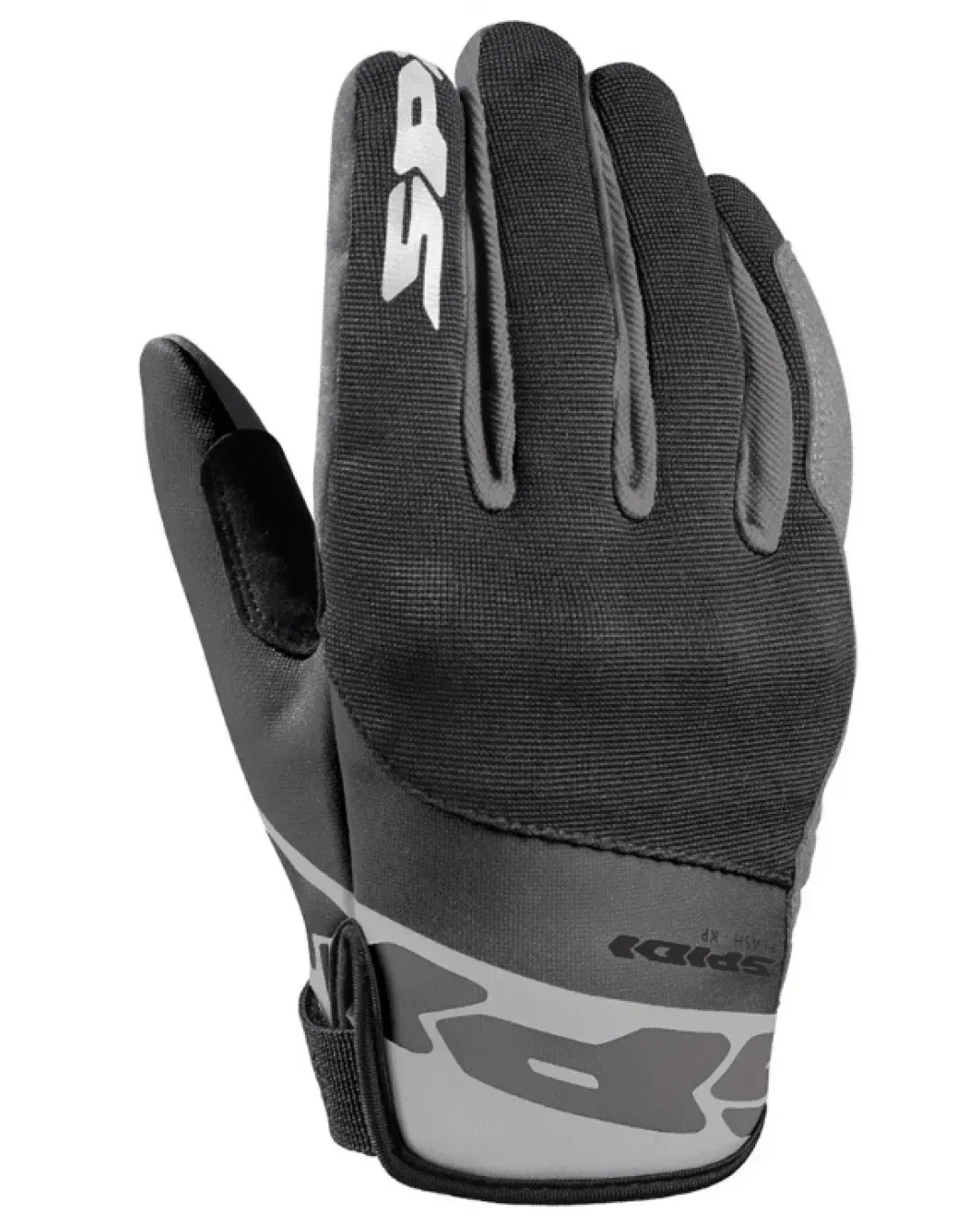 Дамски текстилни мото ръкавици SPIDI FLASH-KP Black/Grey