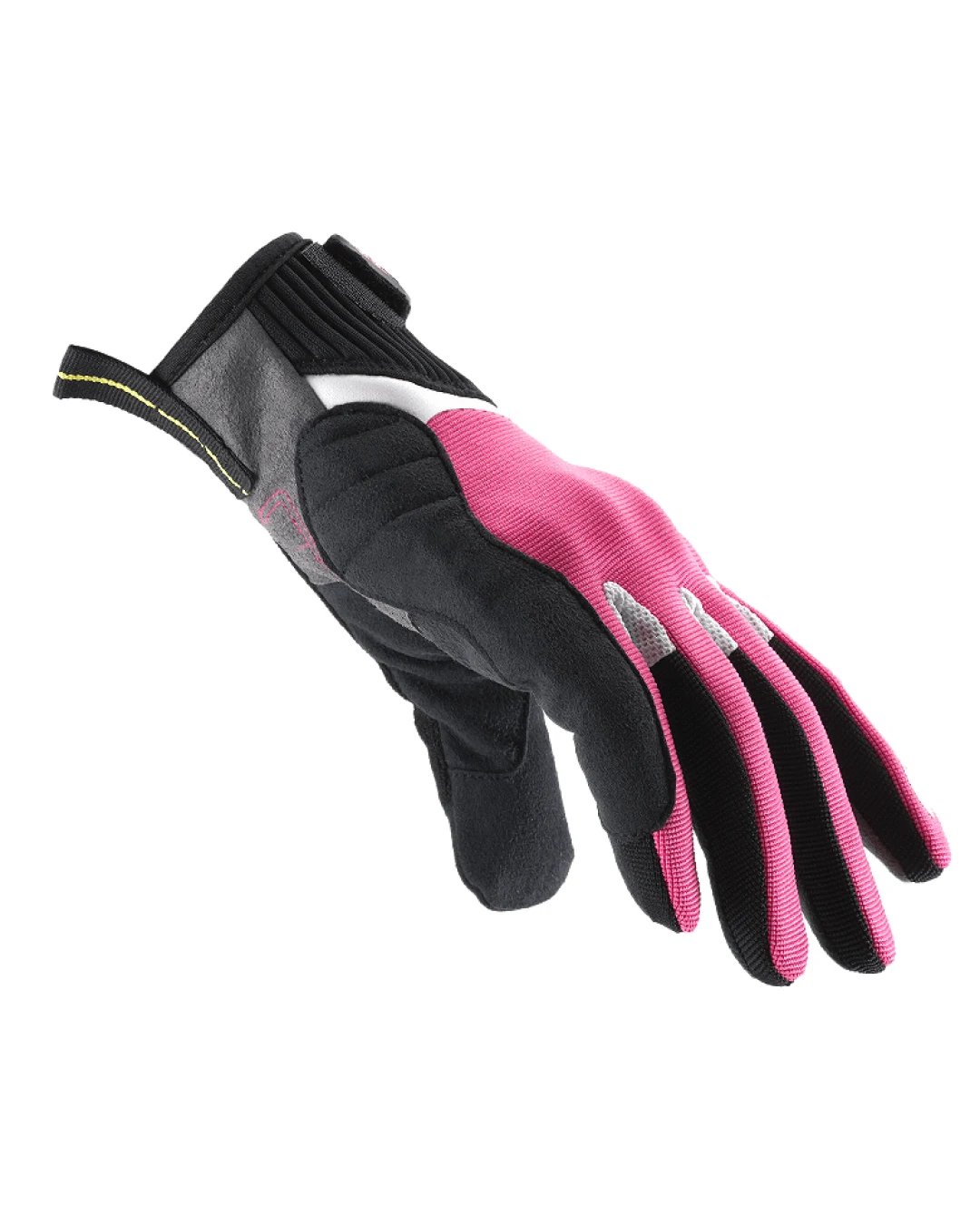 Дамски текстилни мото ръкавици SPIDI G-FLASH WHITE/PINK