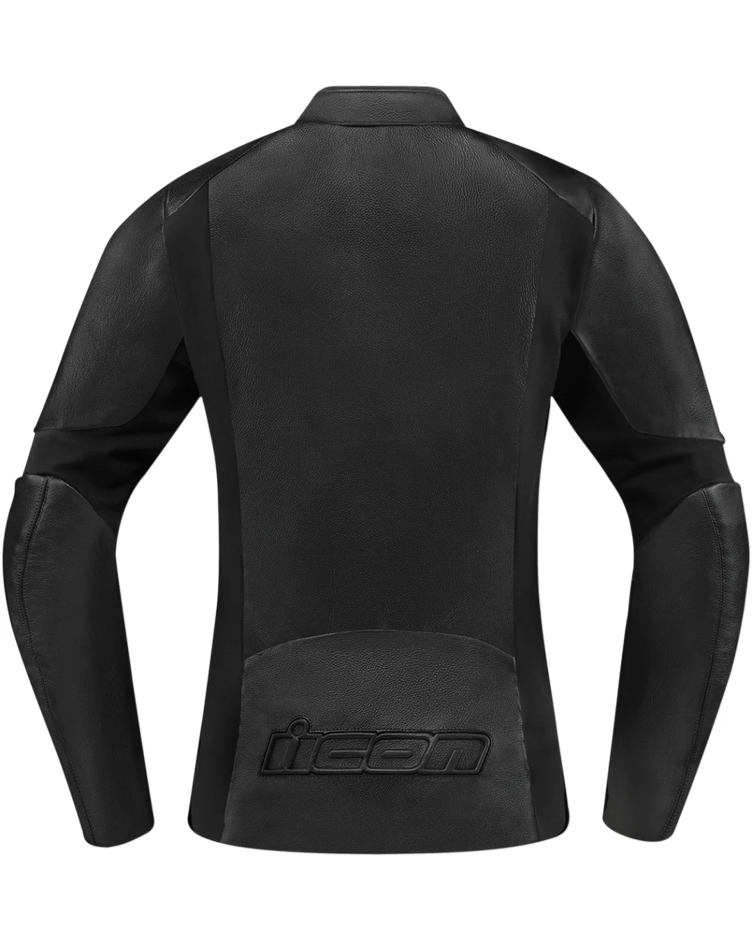 Дамско кожено мото яке ICON OVERLORD LEATHER - BLACK
