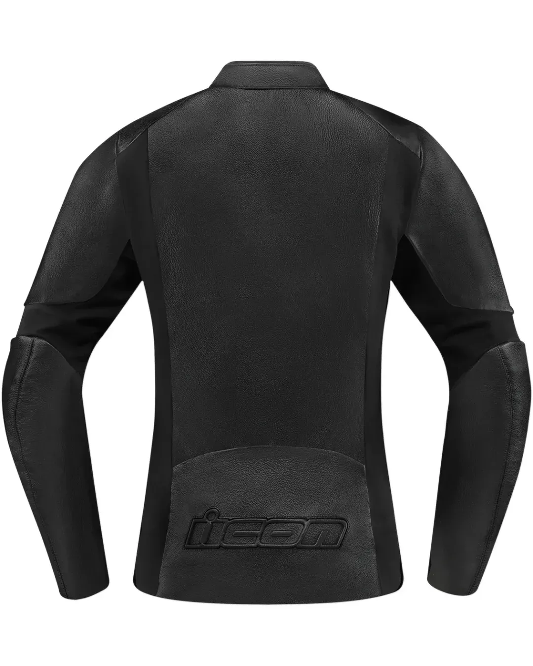 Дамско кожено мото яке ICON OVERLORD LEATHER - BLACK