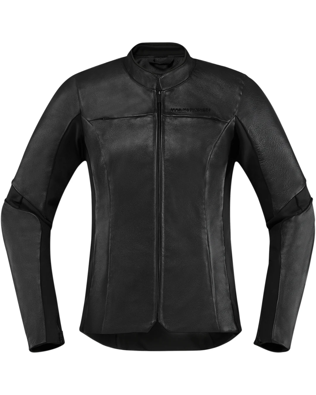 Дамско кожено мото яке ICON OVERLORD LEATHER - BLACK