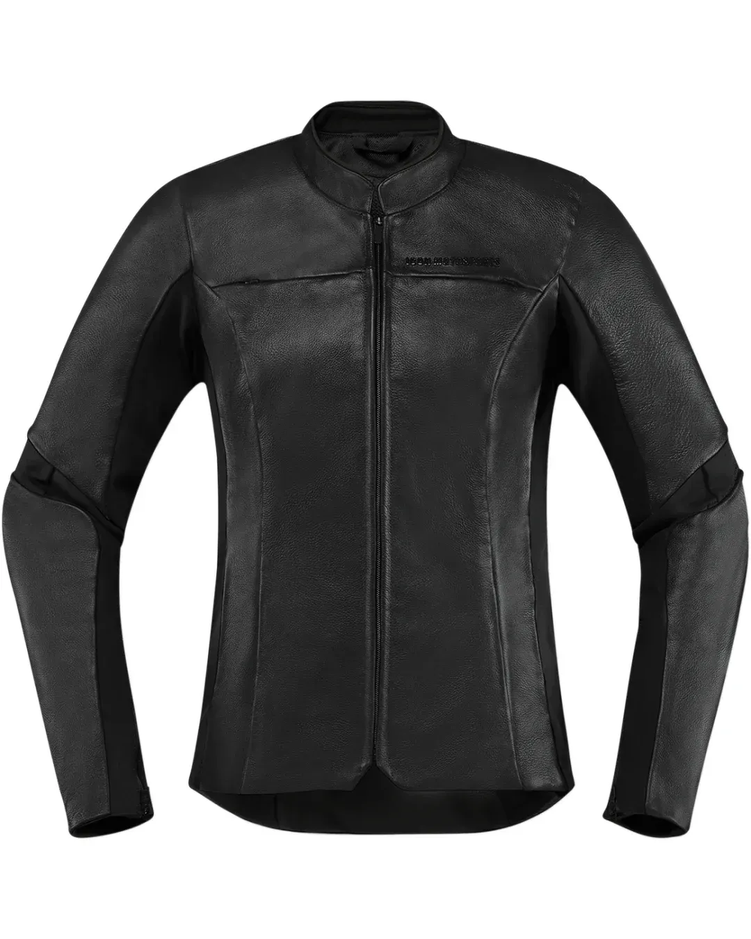 Дамско кожено мото яке ICON OVERLORD LEATHER - BLACK