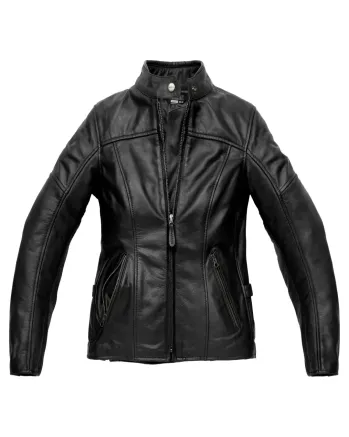 Дамско кожено мото яке SPIDI MACK LADY Black