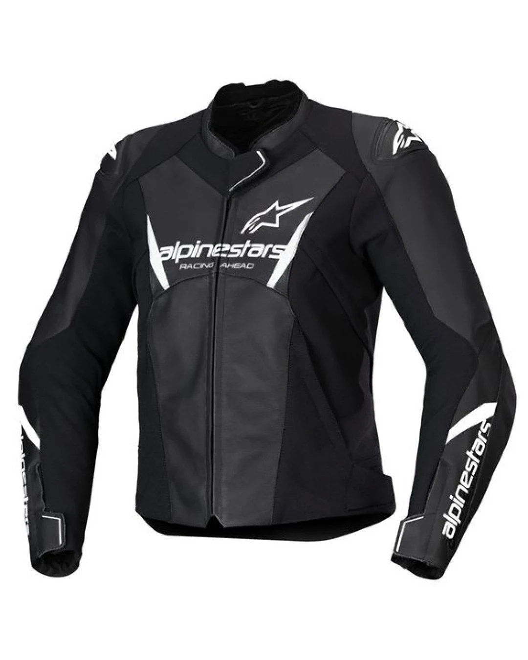 Дамско кожено яке ALPINESTARS Faster v3 Black/White