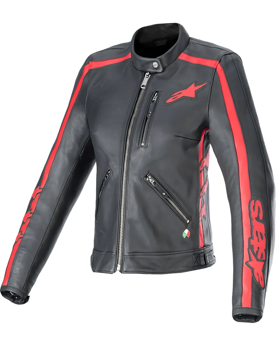 Дамско кожено яке ALPINESTARS Stella DYNO B/R