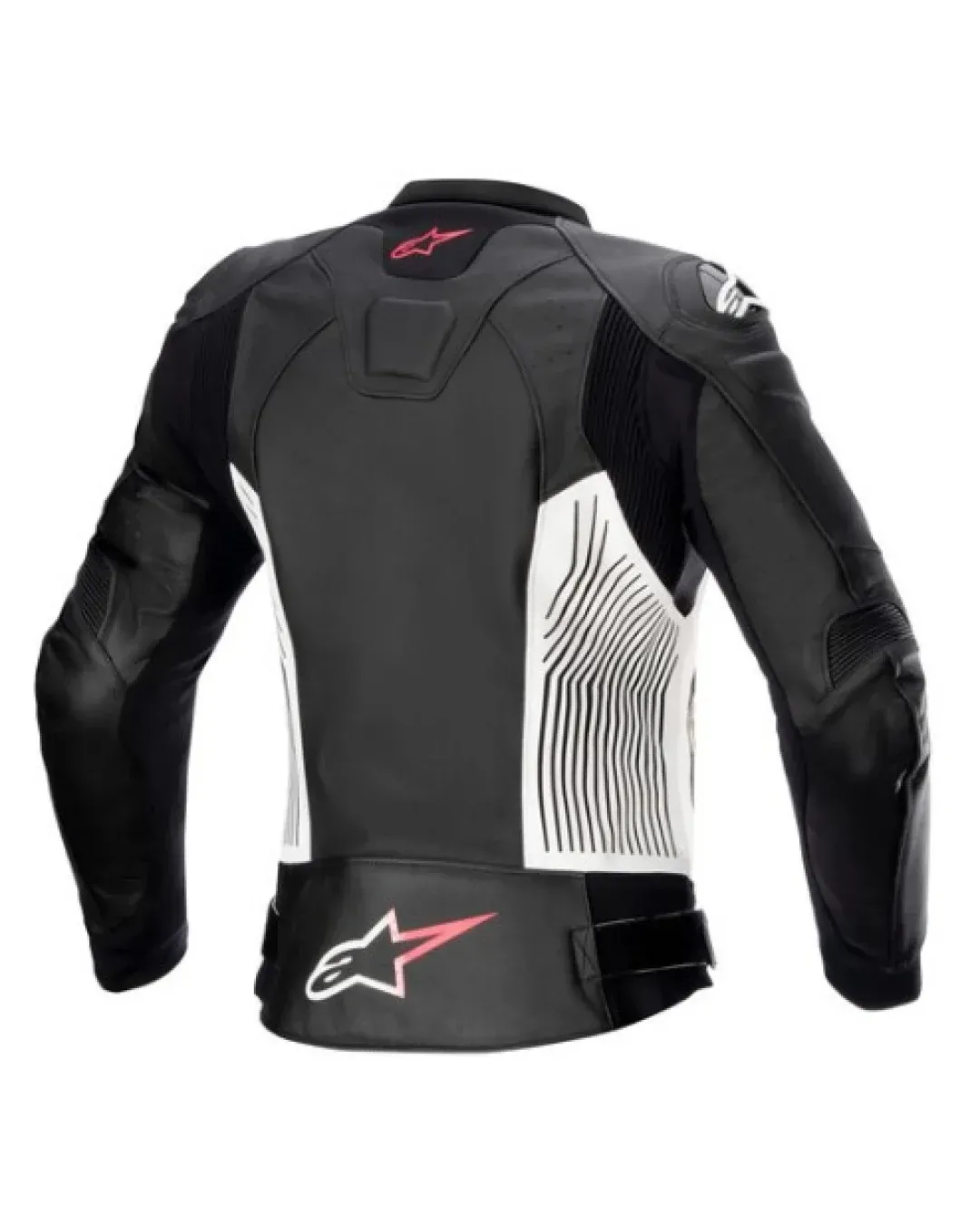 Дамско кожено яке ALPINESTARS Stella GP Plus R V4 BLK/PINK