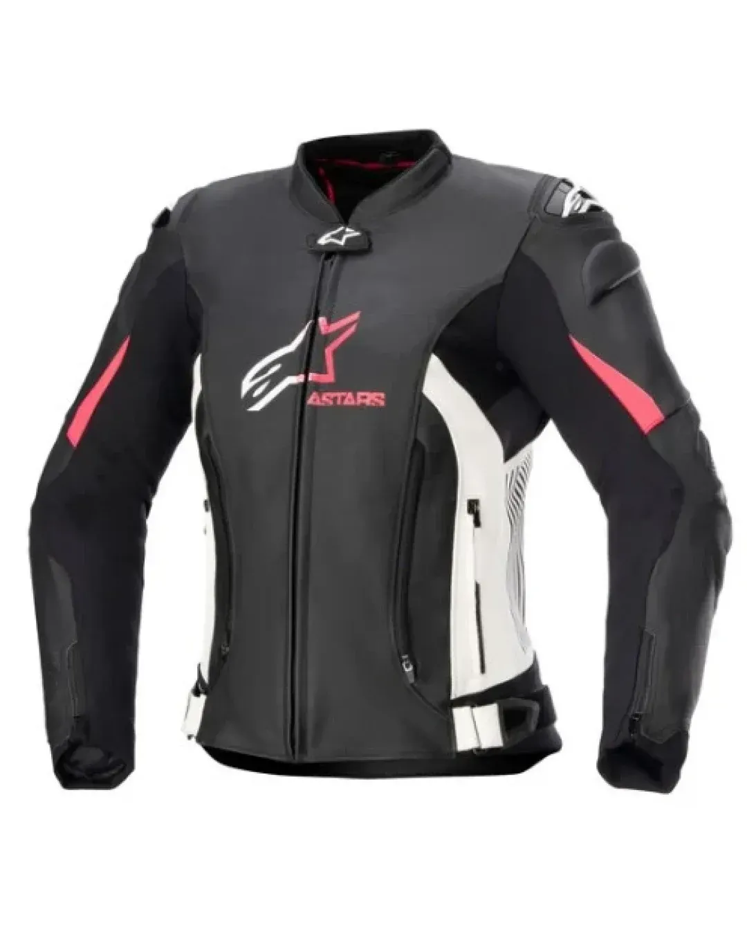 Дамско кожено яке ALPINESTARS Stella GP Plus R V4 BLK/PINK