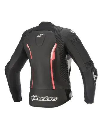 Дамско кожено яке ALPINESTARS STELLA MISSILE V2 BLANK/PINK