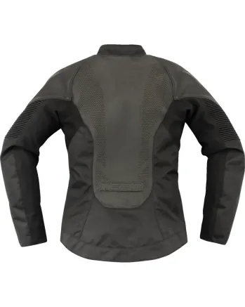 Дамско кожено яке ICON Overlord3™ CE Leather BLACK