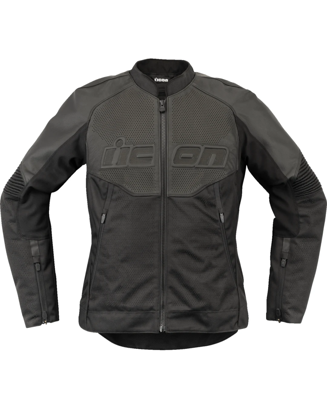 Дамско кожено яке ICON Overlord3™ CE Leather BLACK