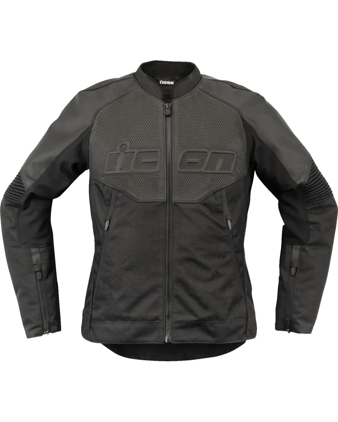 Дамско кожено яке ICON Overlord3™ CE Leather BLACK