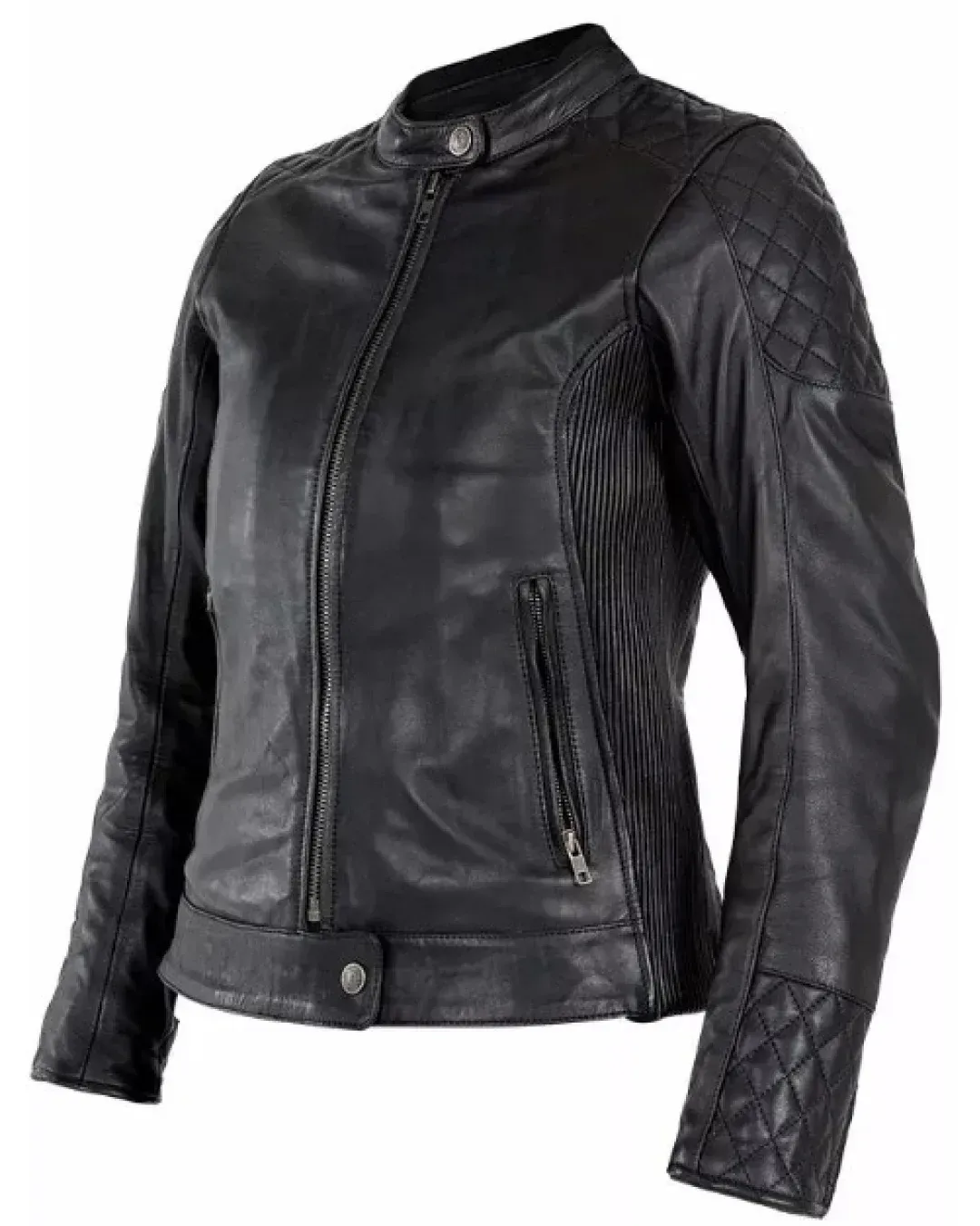 Дамско кожено яке JOHN DOE JACKET 4W ADINA LEATHER BK