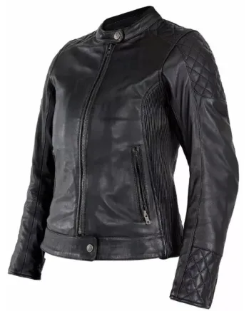 Дамско кожено яке JOHN DOE JACKET 4W ADINA LEATHER BK