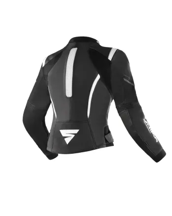 Дамско кожено яке MIURA 2.0 BLACK/WHITE