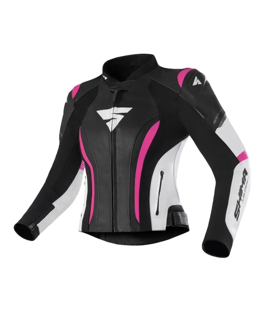 Дамско кожено яке MIURA 2.0 PINK FLUO