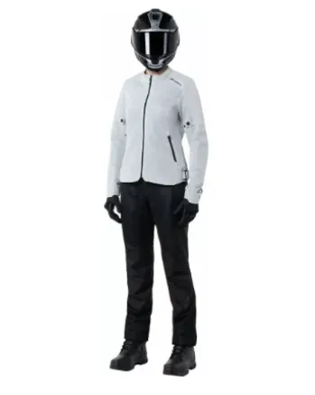 Дамско лятно мото яке ALPINESTARS STELLA C-1 AIR SILVER