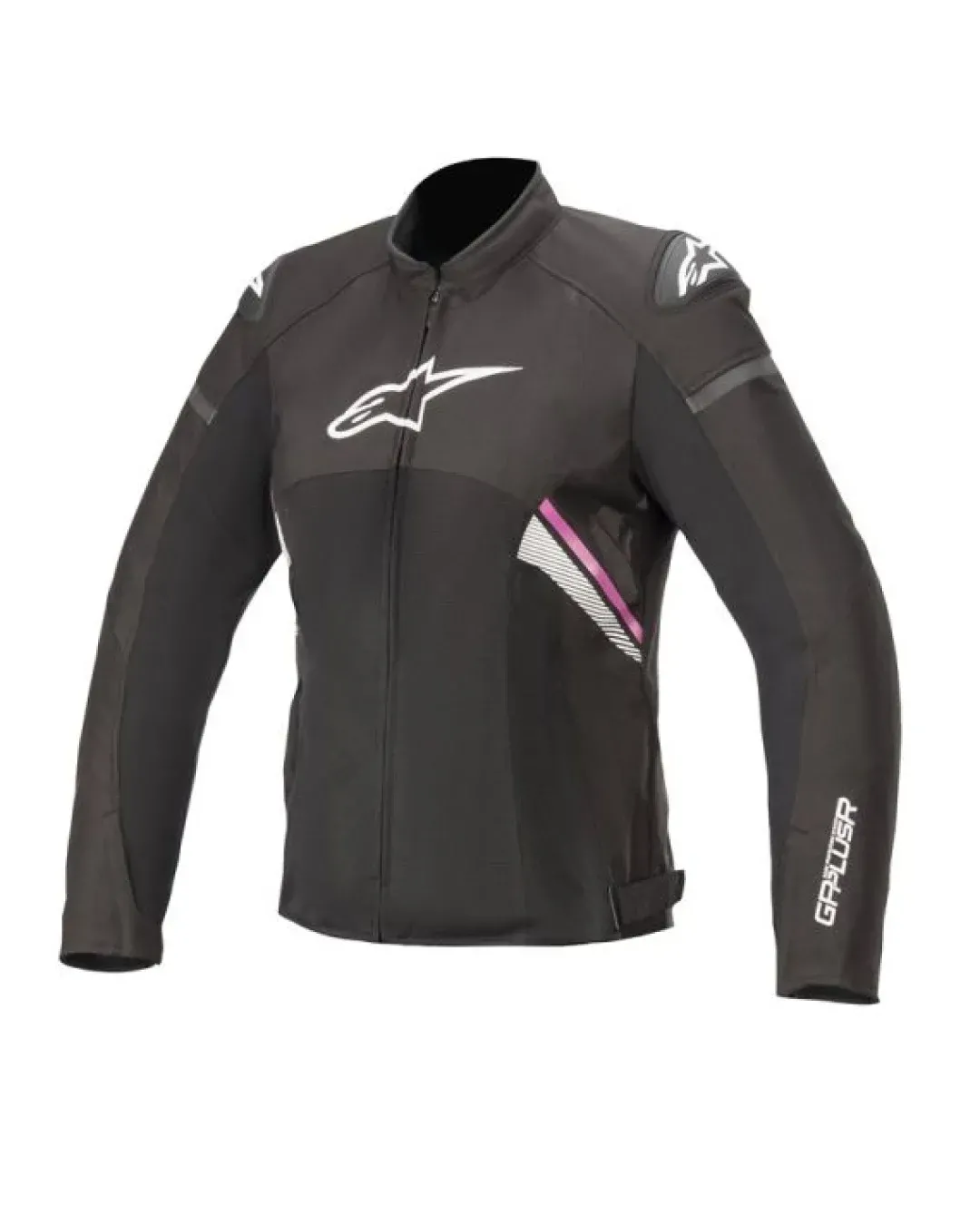 Дамско мото яке ALPINESTARS STELLA T-GP PLUS R V3 AIR BLACK/WHITE/FUCHSIA