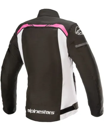 Дамско мото яке ALPINESTARS T-SPS WATERPROOF BLACK/WHITE/FUCHSIA