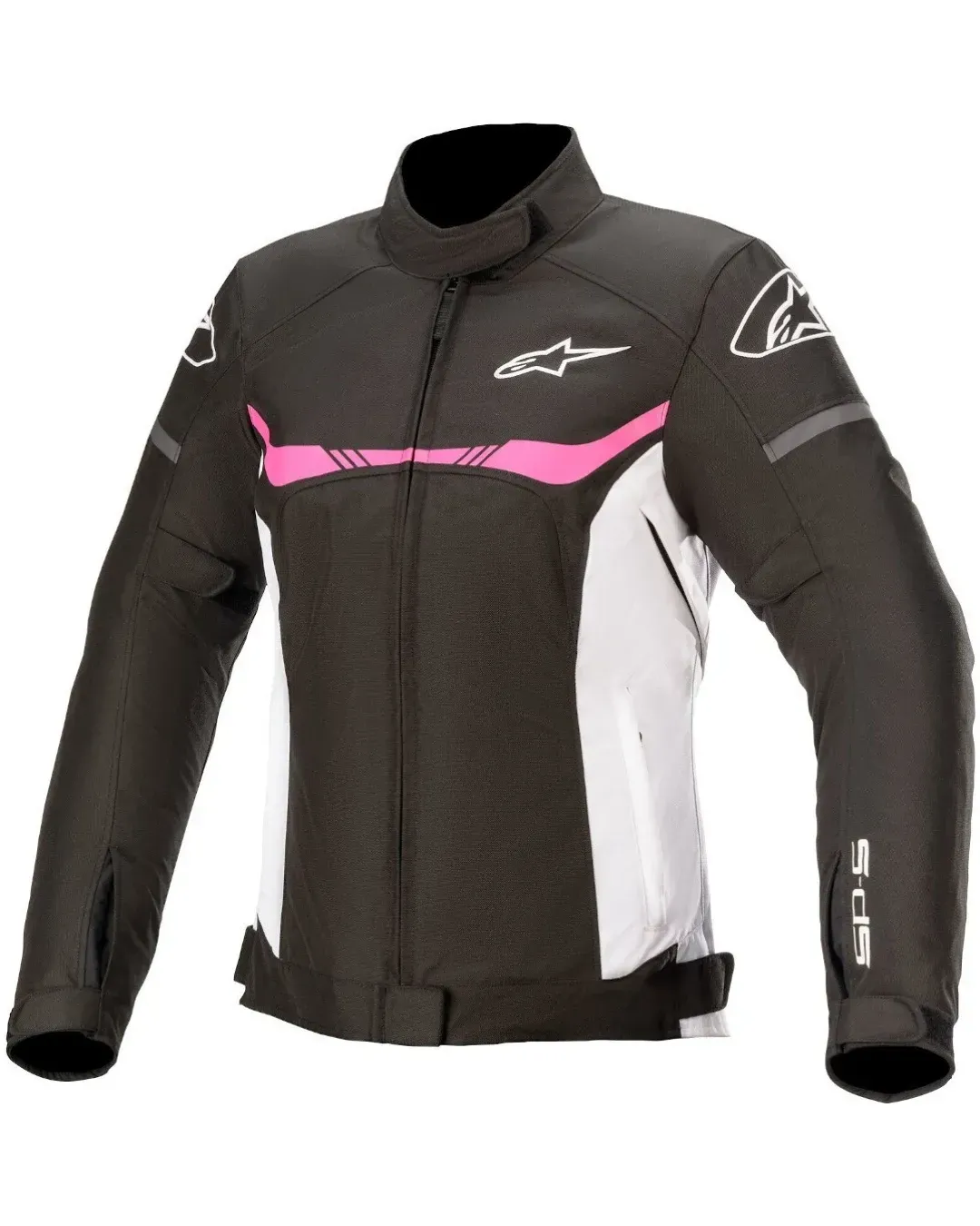 Дамско мото яке ALPINESTARS T-SPS WATERPROOF BLACK/WHITE/FUCHSIA