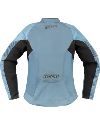 Дамско мото яке ICON Women's Overlord3 CE BLUE