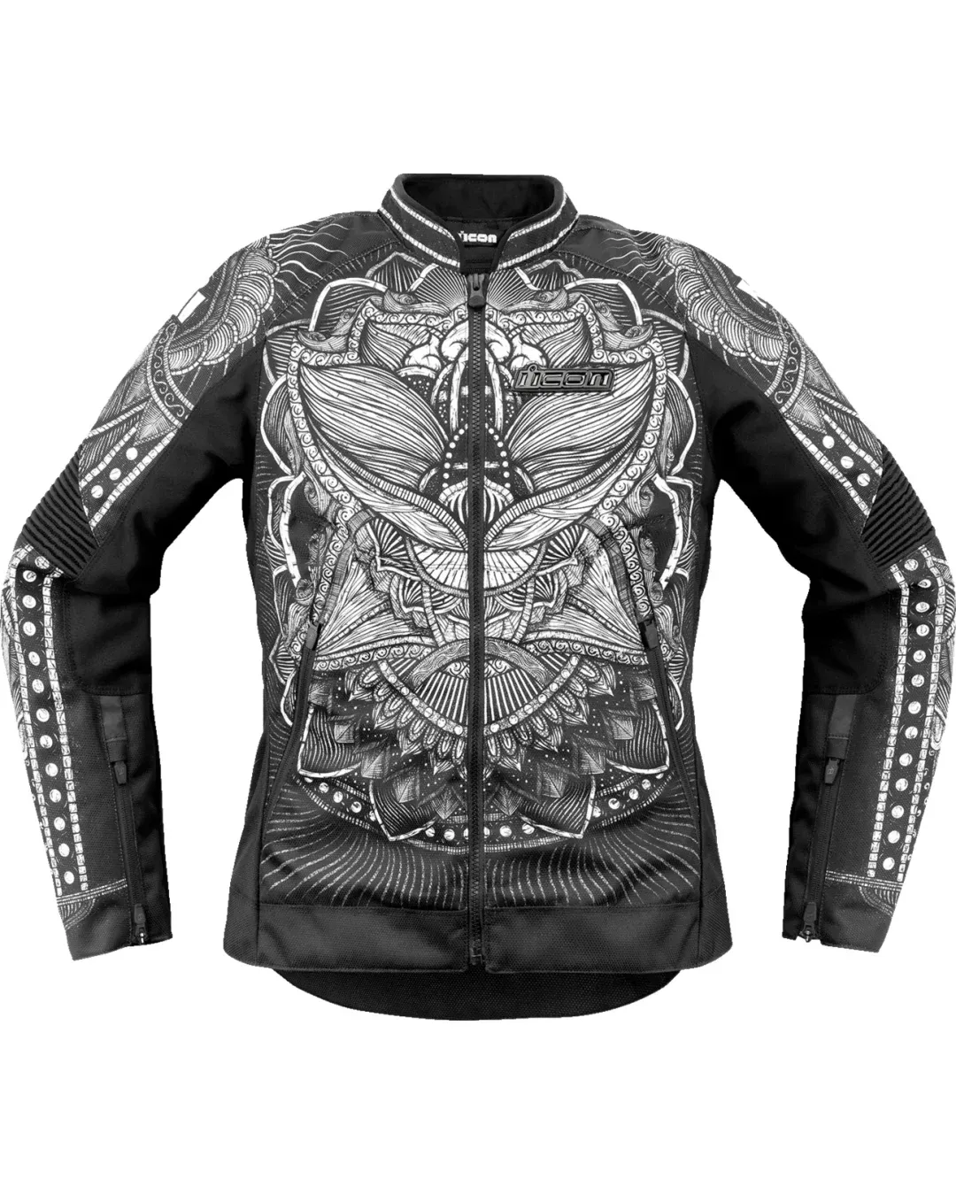 Дамско мото яке ICON Women's Overlord3 NOBLE CE BLACK