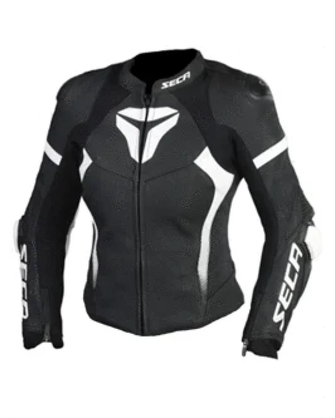 Дамско мото яке SECA SRS II BLACK/WHITE