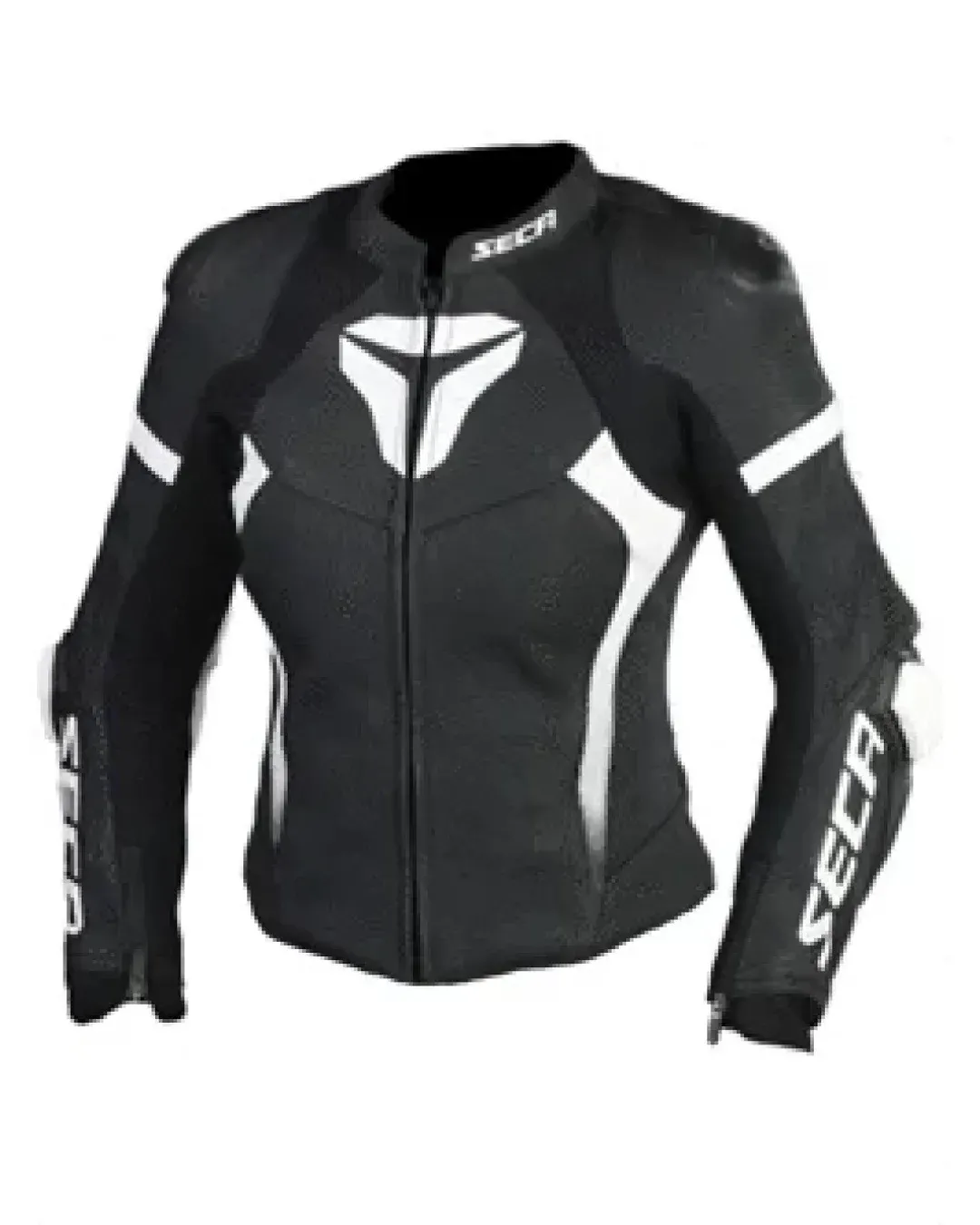 Дамско мото яке SECA SRS II BLACK/WHITE