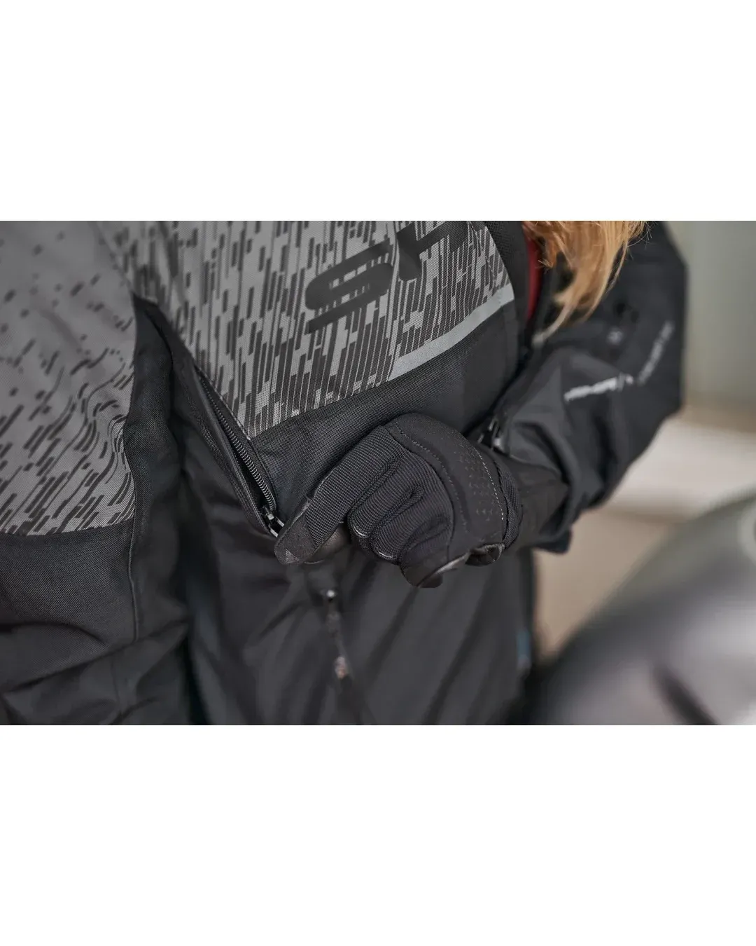 Дамско мото яке SHIMA DRIFT BLACK/GRAY