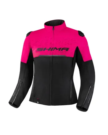 Дамско мото яке SHIMA DRIFT BLACK/PINK