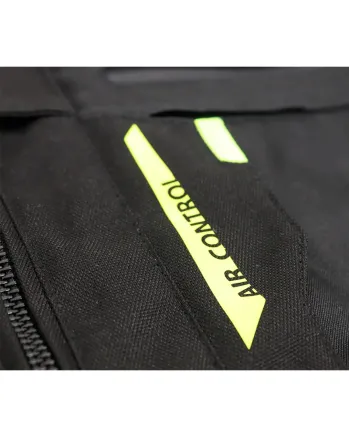 Дамско мото яке TRILOBITE 2091 Rideknow Tech-Air® BLACK/YELLOW FLUO