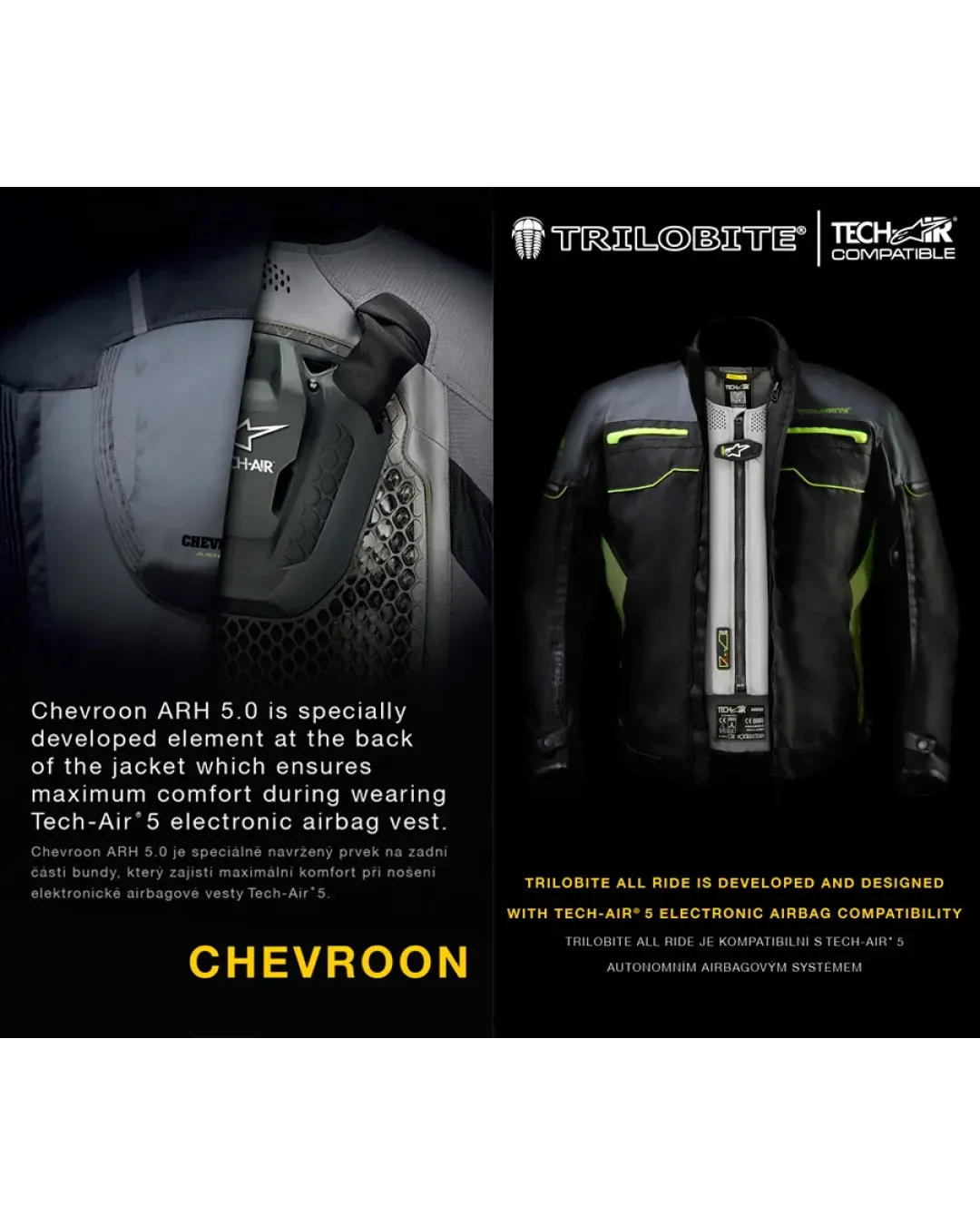 Дамско мото яке TRILOBITE 2092 All ride Tech-Air BLACK
