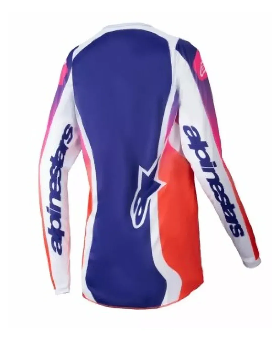 Дамско мотокрос джърси Alpinestars 4W FLUID WURX MULTI/WHITE