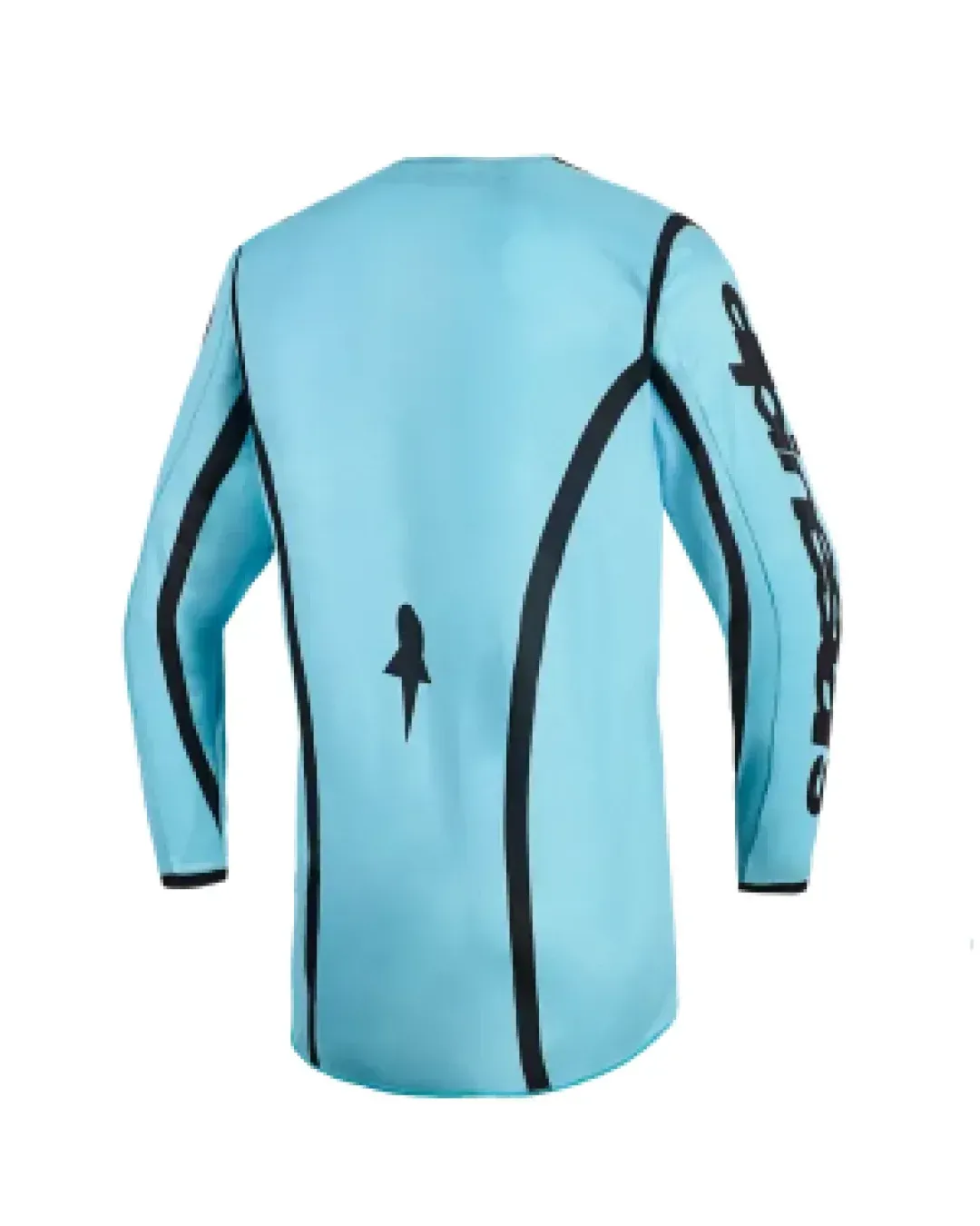 Дамско мотокрос джърси Alpinestars FLUID APEX TROPIC-BLACK