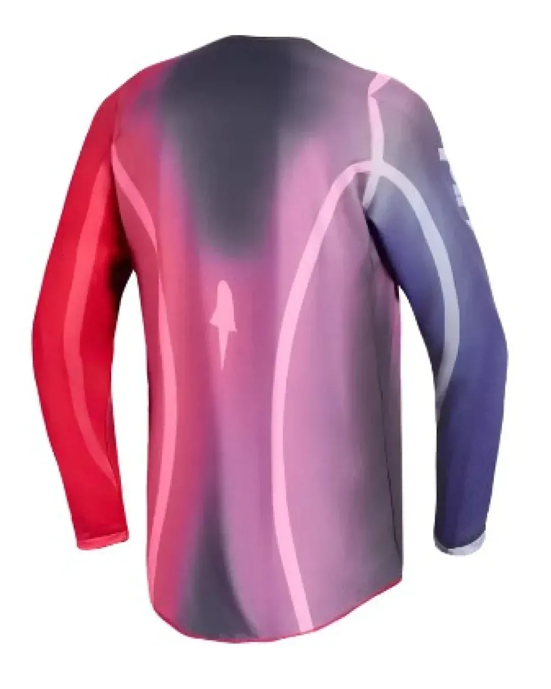 Дамско мотокрос джърси Alpinestars FLUID KEPLER PUR/RED