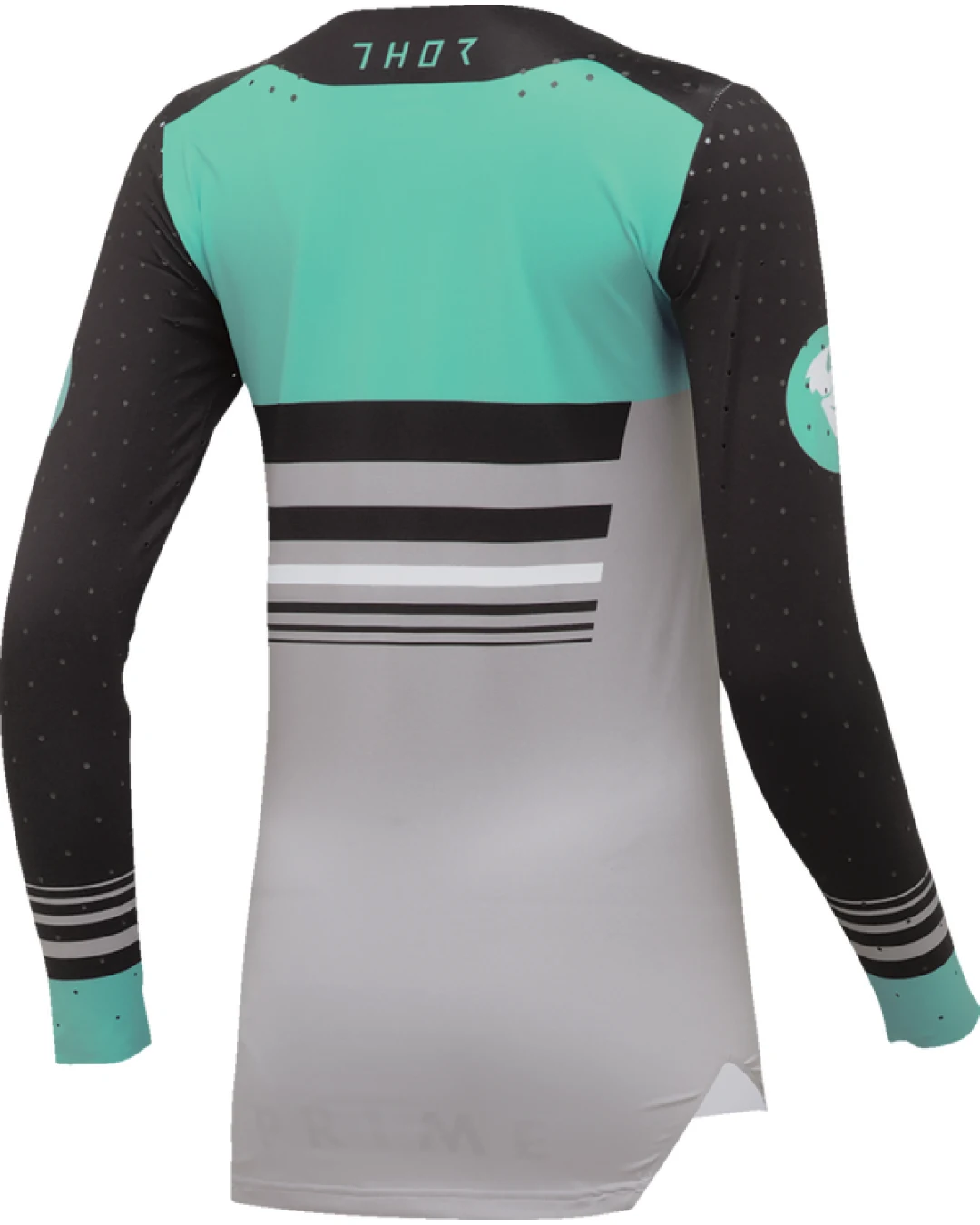 Дамско мотокрос джърси THOR PRIME BLAZE BLACK/TEAL
