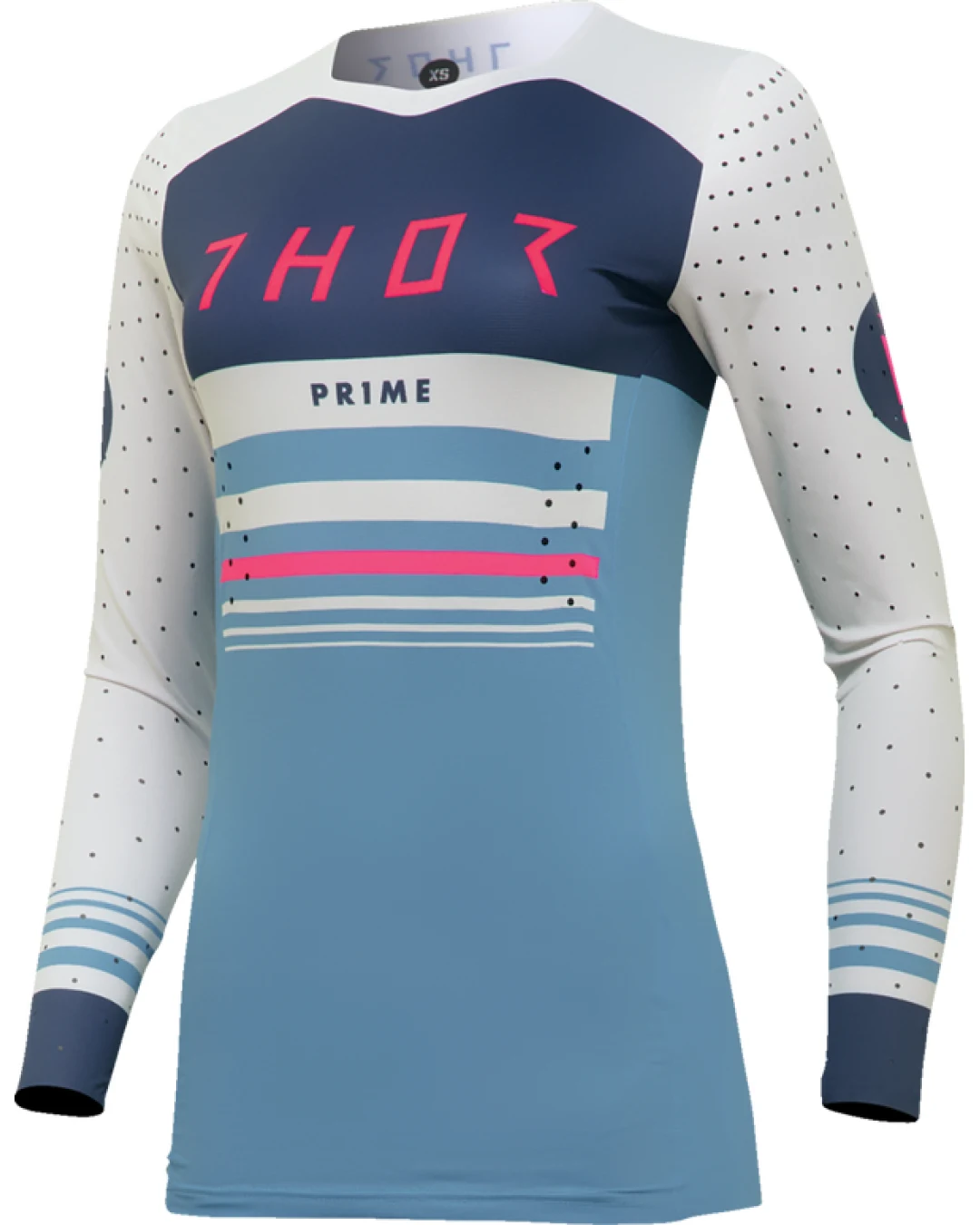 Дамско мотокрос джърси THOR PRIME BLAZE LIGHT BLUE
