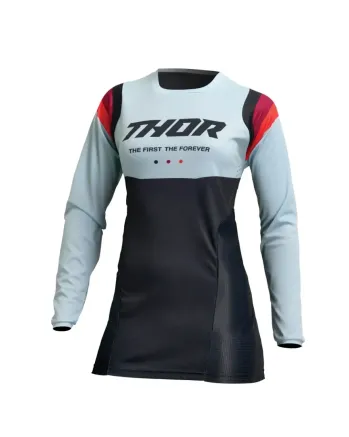 Дамско мотокрос джърси THOR WOMEN'S PULSE REV BLACK/MINT