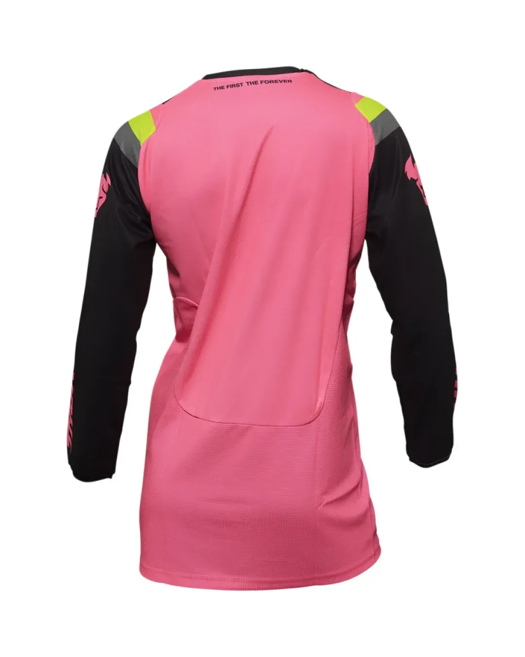 Дамско мотокрос джърси THOR WOMEN'S PULSE REV CHARCOAL/FLO PINK