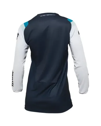 Дамско мотокрос джърси THOR WOMEN'S REV MIDNIGHT/WHITE