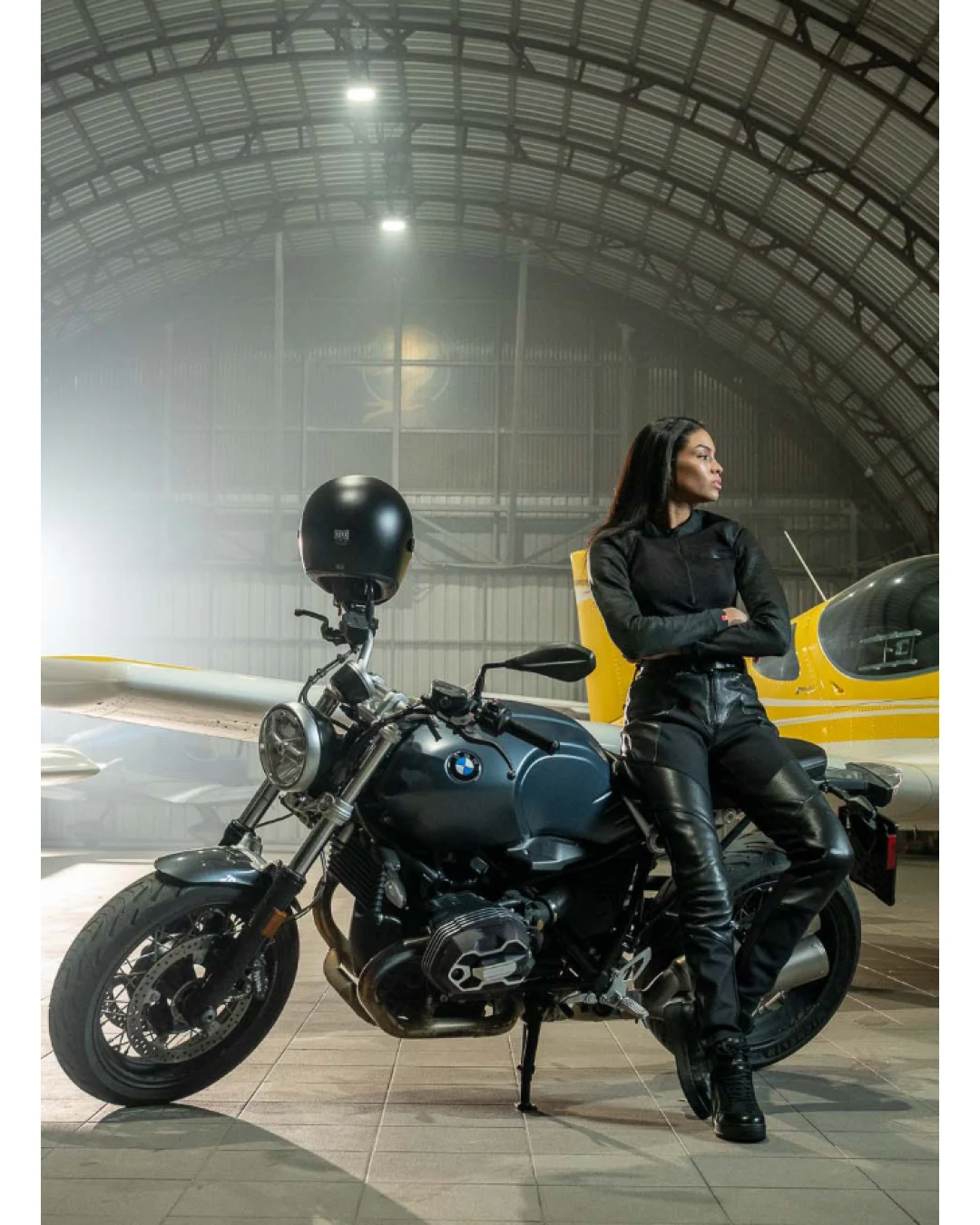 Дамско протекторно боди PANDO MOTO - BIA BLACK