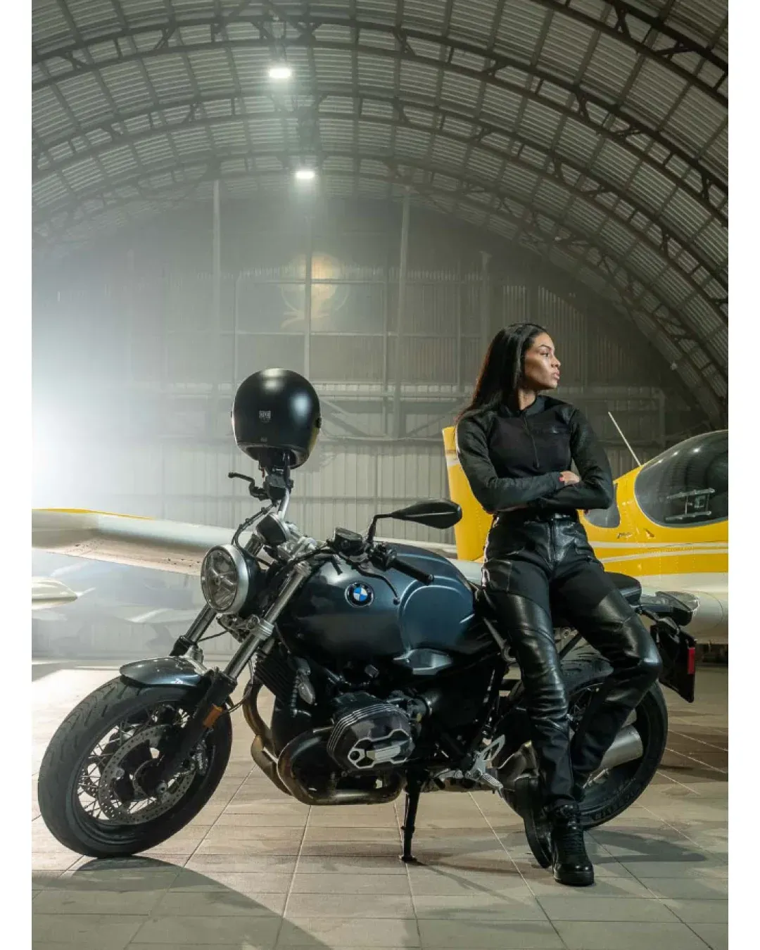 Дамско протекторно боди PANDO MOTO - BIA BLACK