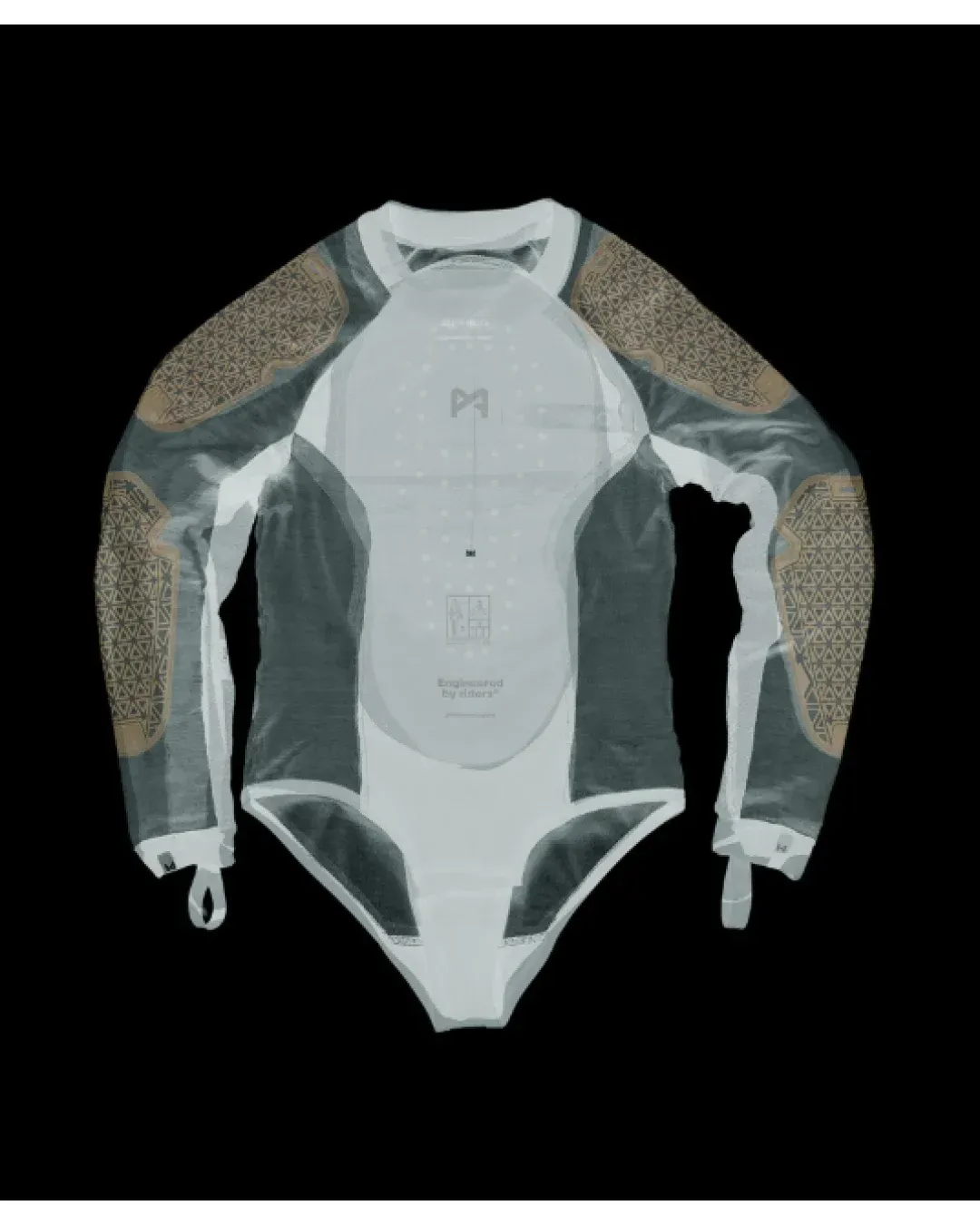 Дамско протекторно боди PANDO MOTO - BIA GREY