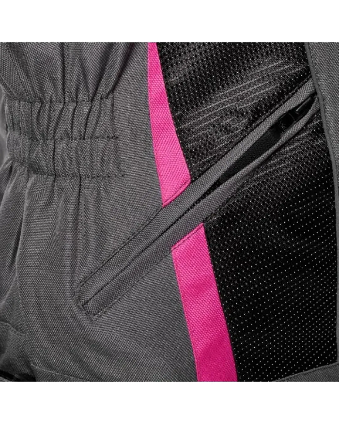 Дамско текстилно мото яке ADRENALINE LOVE RIDE 2.0 LADY BLACK/PINK/GREY