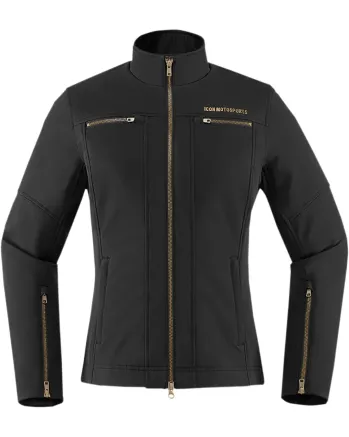 Дамско текстилно мото яке ICON HELLA2 - BLACK
