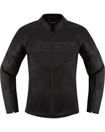 Дамско текстилно мото яке ICON HOOLIGAN CE BLACK