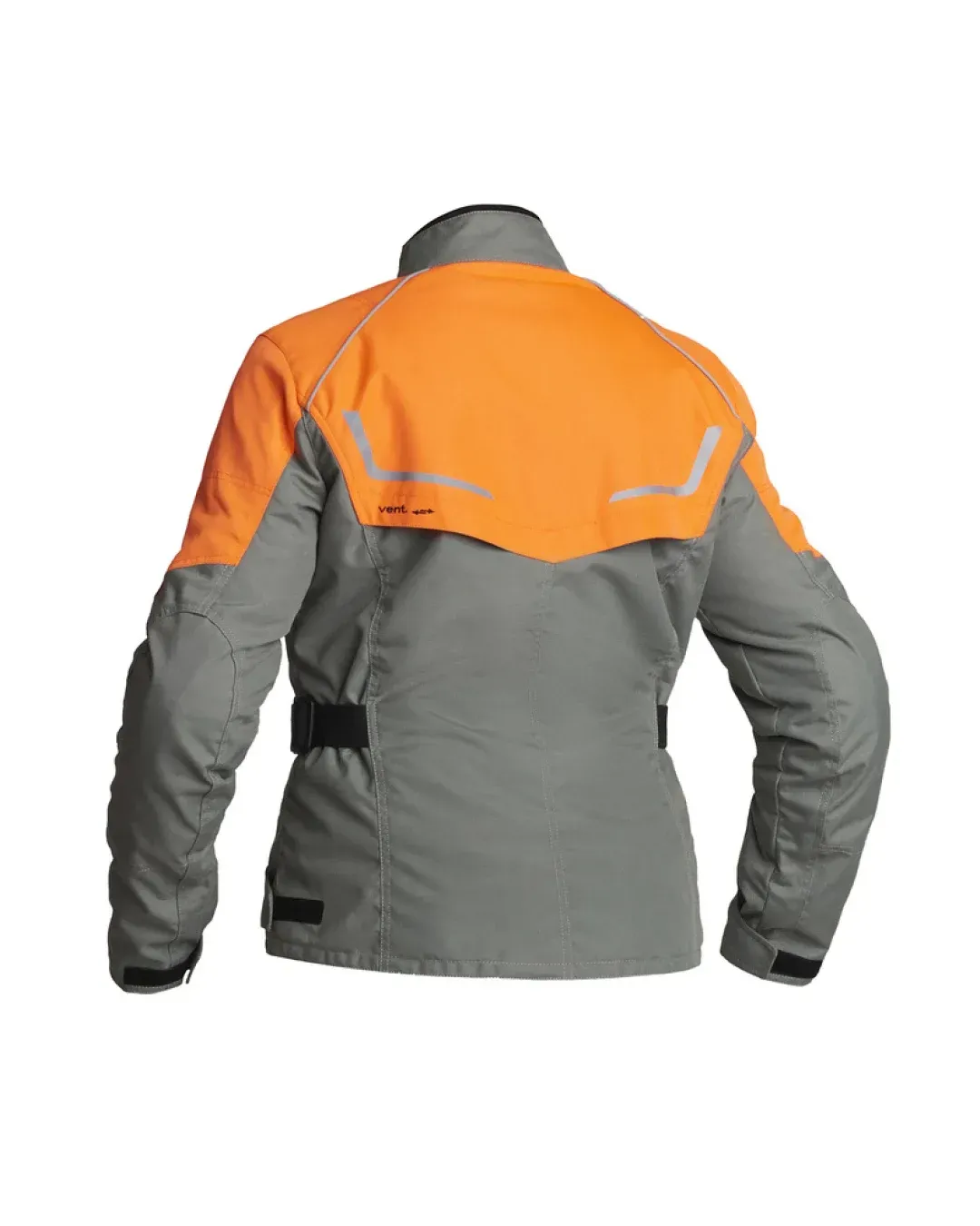Дамско текстилно мото яке Lindstrands Halden Fog/Orange