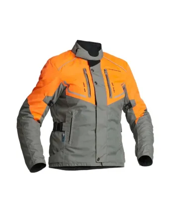 Дамско текстилно мото яке Lindstrands Halden Fog/Orange