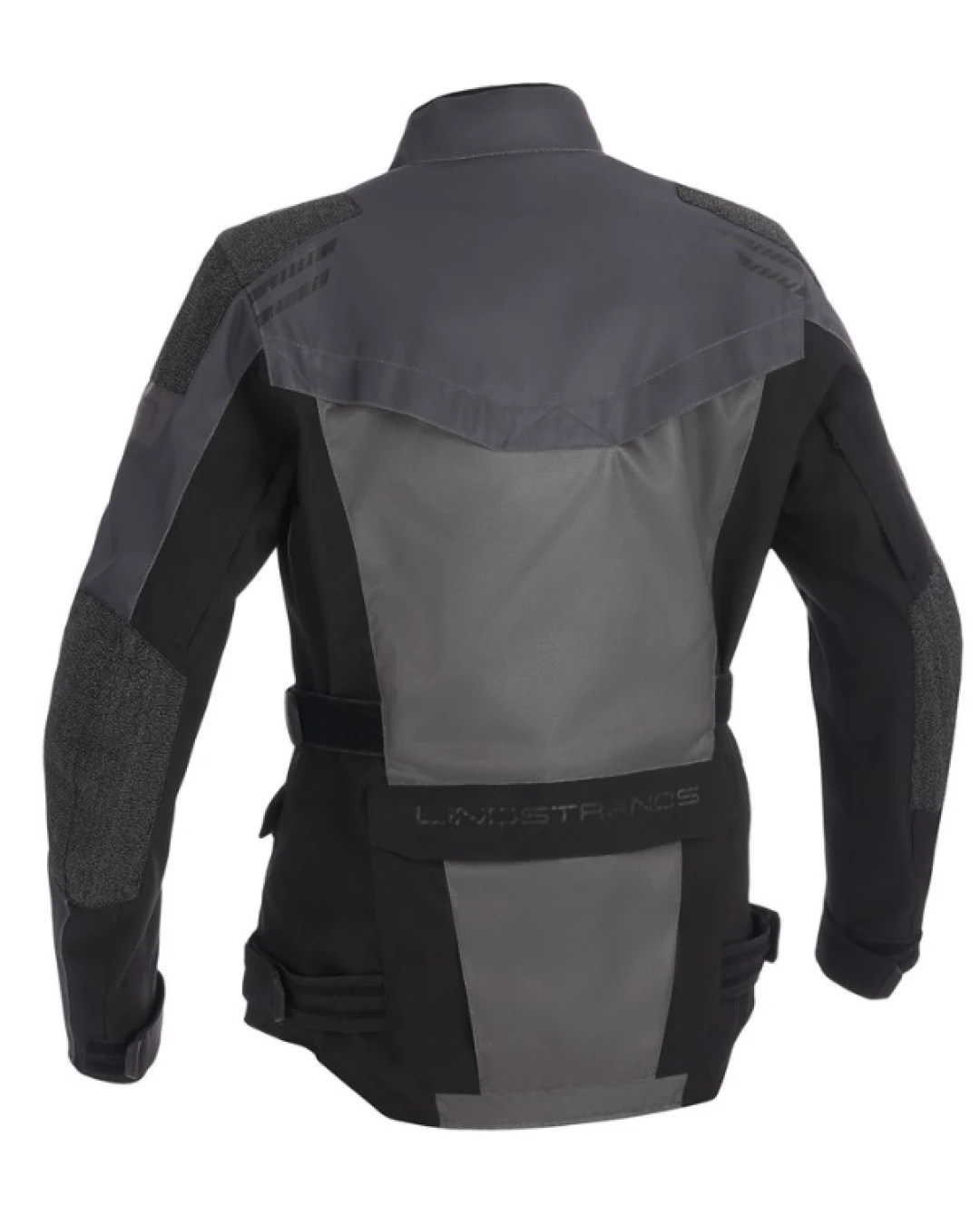 Дамско текстилно мото яке Lindstrands Storbo Graphite Dark Grey Black